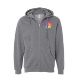 Independent Trading Co. Midweight Full-Zip Hooded Sweatshirt - Mato & Hash
