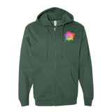 Independent Trading Co. Midweight Full-Zip Hooded Sweatshirt - Mato & Hash