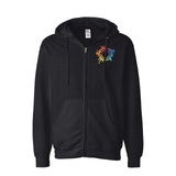 Independent Trading Co. Midweight Full-Zip Hooded Sweatshirt Embroidery - Mato & Hash