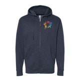 Independent Trading Co. Midweight Full-Zip Hooded Sweatshirt Embroidery - Mato & Hash