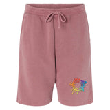 Independent Trading Co. Pigment-Dyed Fleece Shorts Embroidery - Mato & Hash