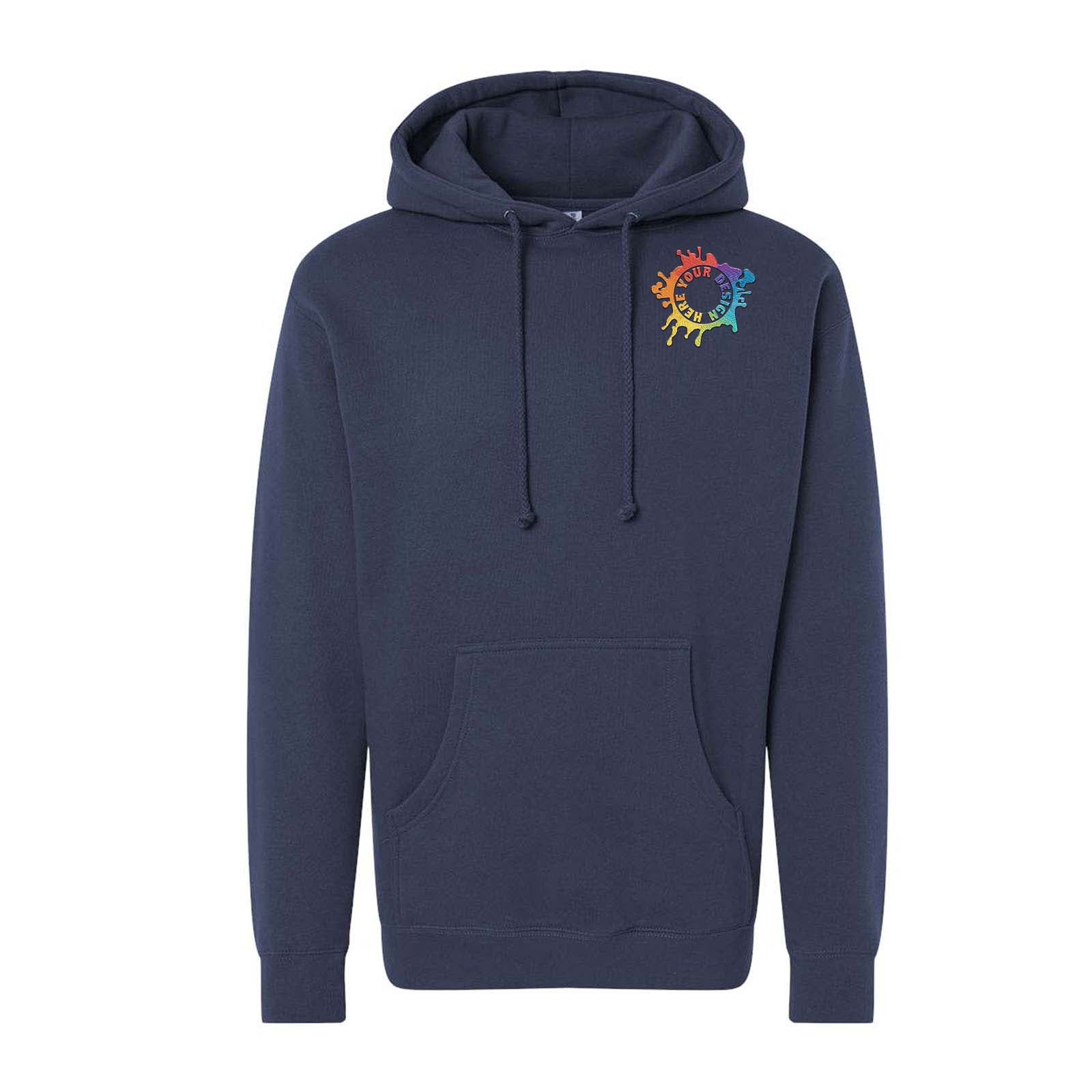 Independent Trading Co. Unisex Heavyweight Hooded Sweatshirt Embroidery - Mato & Hash