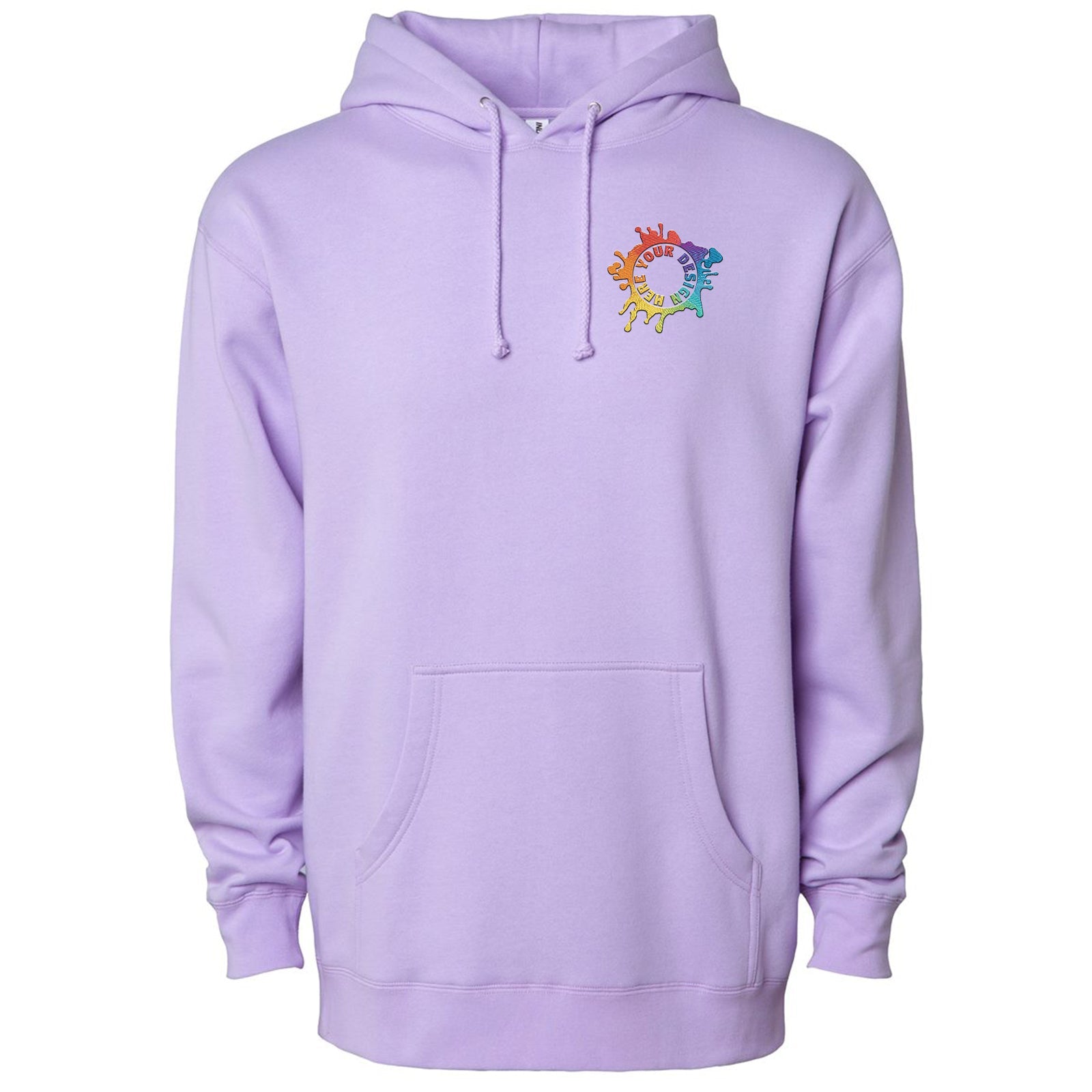 Independent Trading Co. Unisex Heavyweight Hooded Sweatshirt Embroidery - Mato & Hash