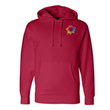 Independent Trading Co. Unisex Heavyweight Hooded Sweatshirt Embroidery