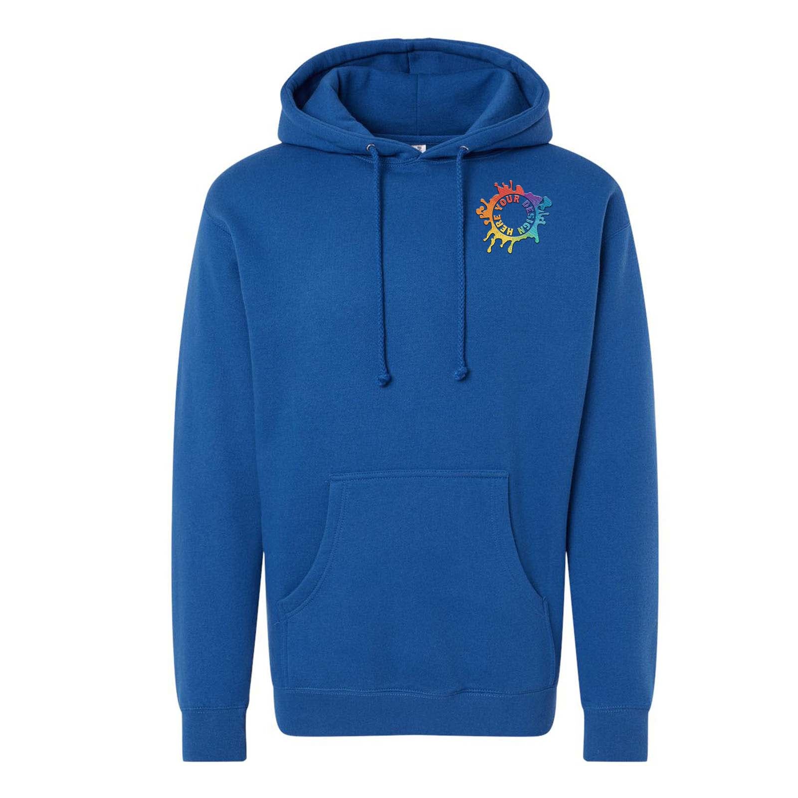 Independent Trading Co. Unisex Heavyweight Hooded Sweatshirt Embroidery - Mato & Hash