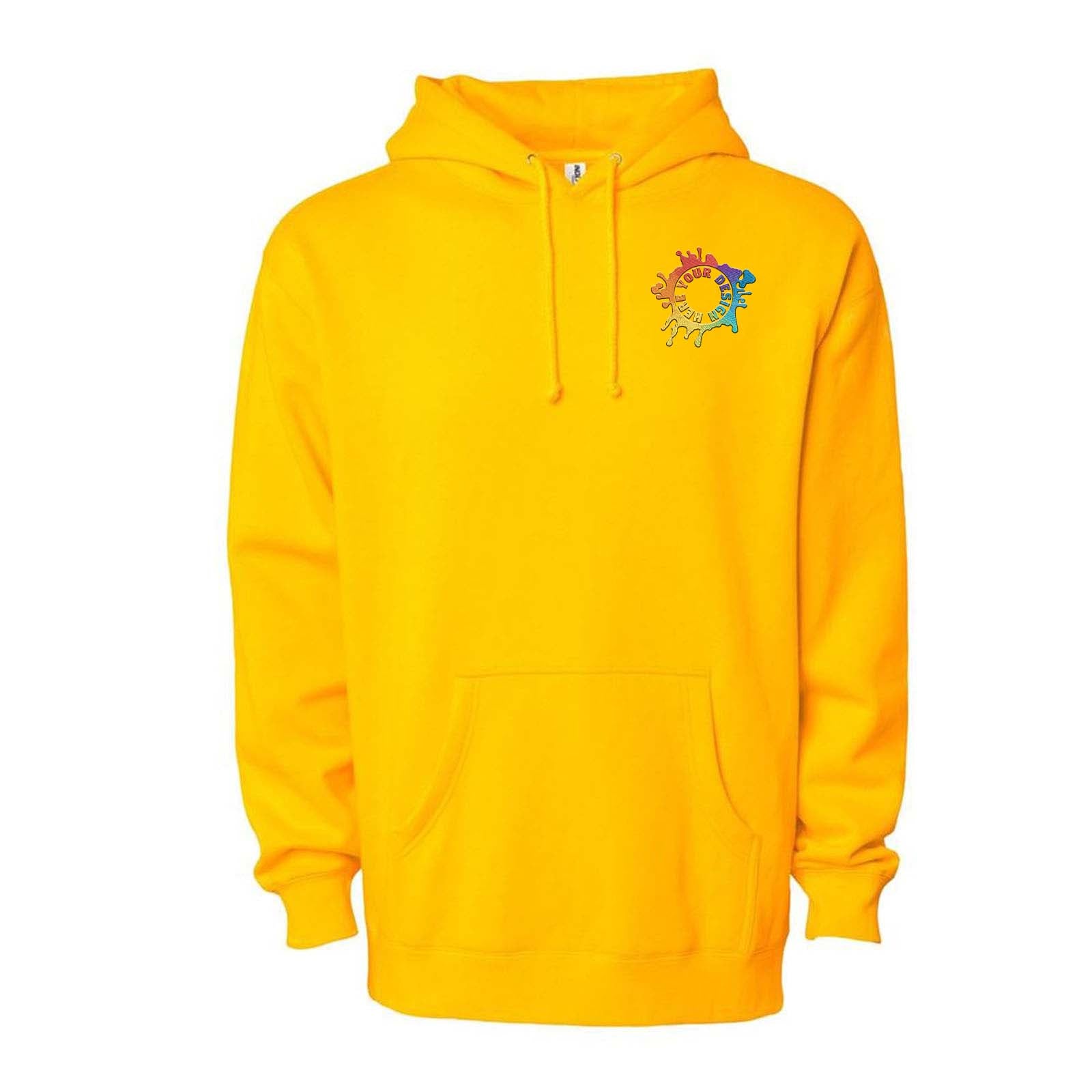 Independent Trading Co. Unisex Heavyweight Hooded Sweatshirt Embroidery - Mato & Hash