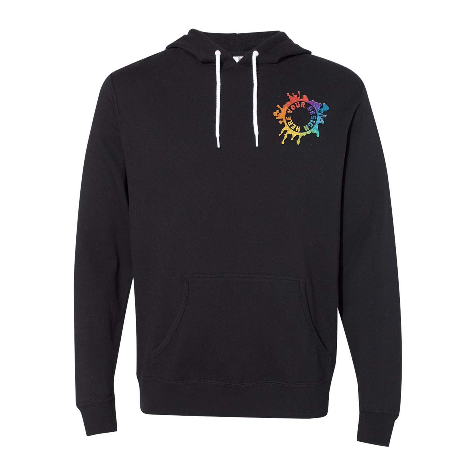 Independent Trading Co. Unisex Lightweight Hooded Sweatshirt Embroidery - Mato & Hash