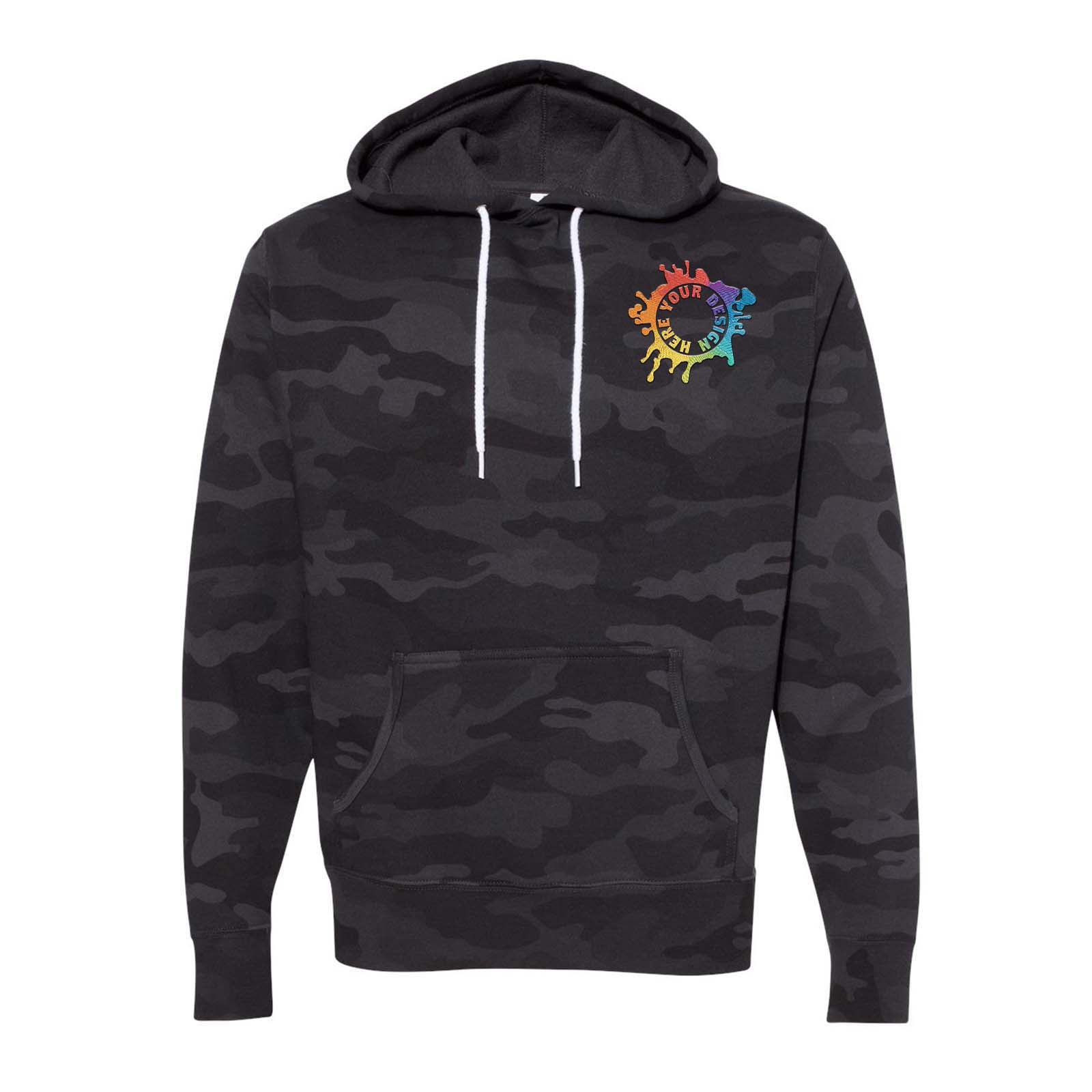 Independent Trading Co. Unisex Lightweight Hooded Sweatshirt Embroidery - Mato & Hash