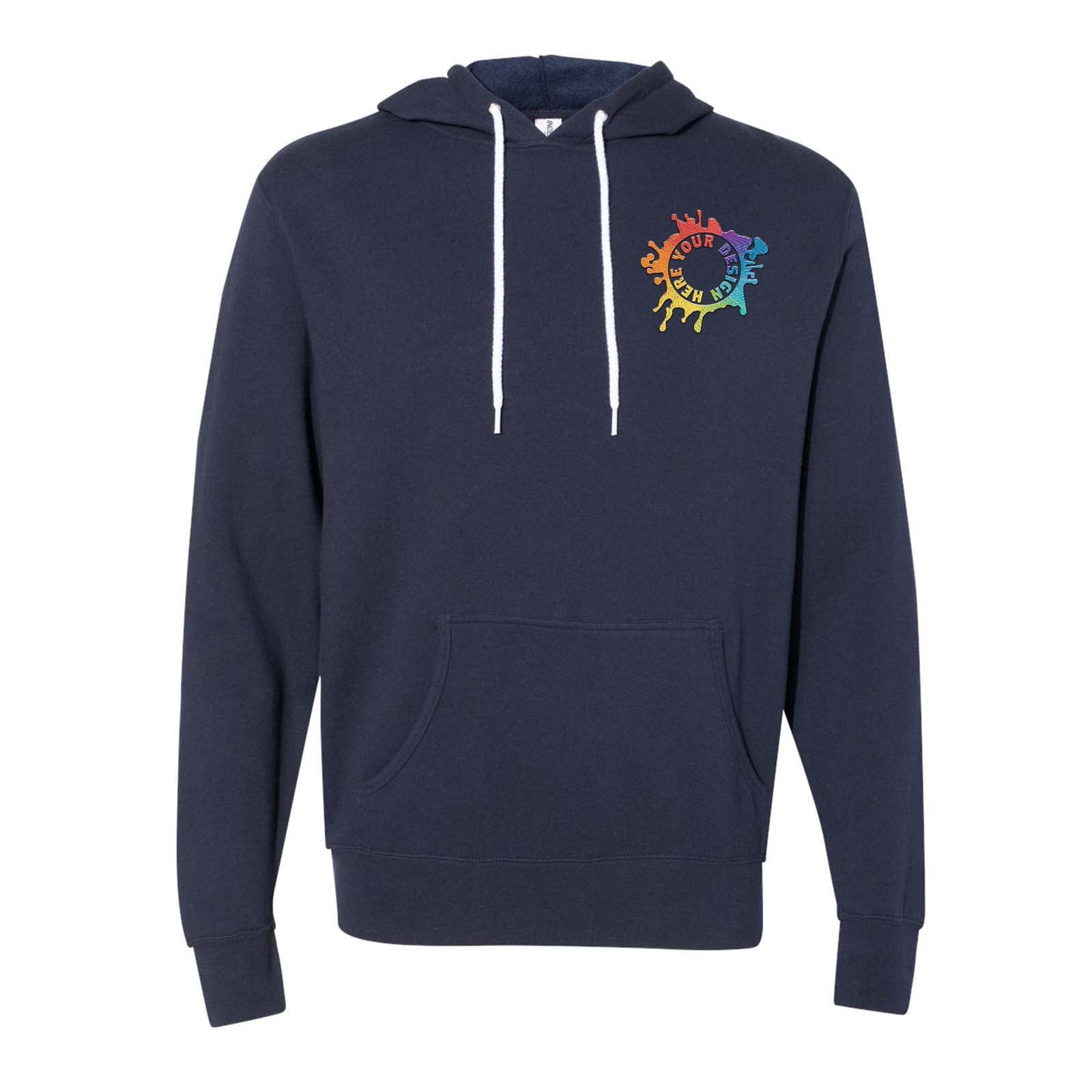 Independent Trading Co. Unisex Lightweight Hooded Sweatshirt Embroidery - Mato & Hash
