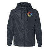 Independent Trading Co. - Unisex Lightweight Windbreaker Full-Zip Jacket Embroidery - Mato & Hash