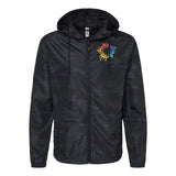 Independent Trading Co. - Unisex Lightweight Windbreaker Full-Zip Jacket Embroidery - Mato & Hash