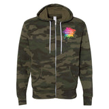 Independent Trading Co. Unisex Triblend Lightweight Full-Zip Hooded Sweatshirt - Mato & Hash