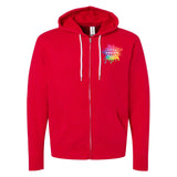 Independent Trading Co. Unisex Triblend Lightweight Full-Zip Hooded Sweatshirt - Mato & Hash