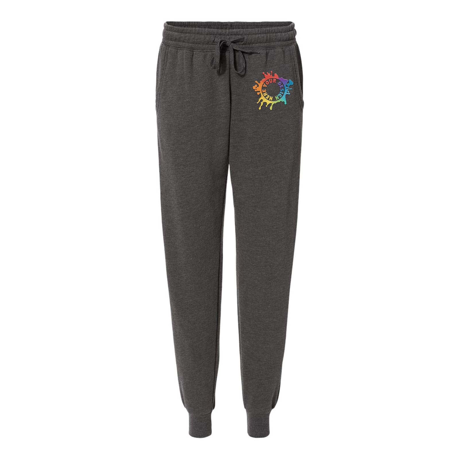 Independent Trading Co. Women's California Wave Wash Jogger Sweatpants Embroidery - Mato & Hash