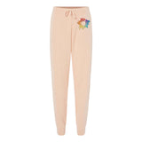 Independent Trading Co. Women's California Wave Wash Jogger Sweatpants Embroidery - Mato & Hash