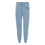 Independent Trading Co. Women's California Wave Wash Jogger Sweatpants Embroidery - Mato & Hash