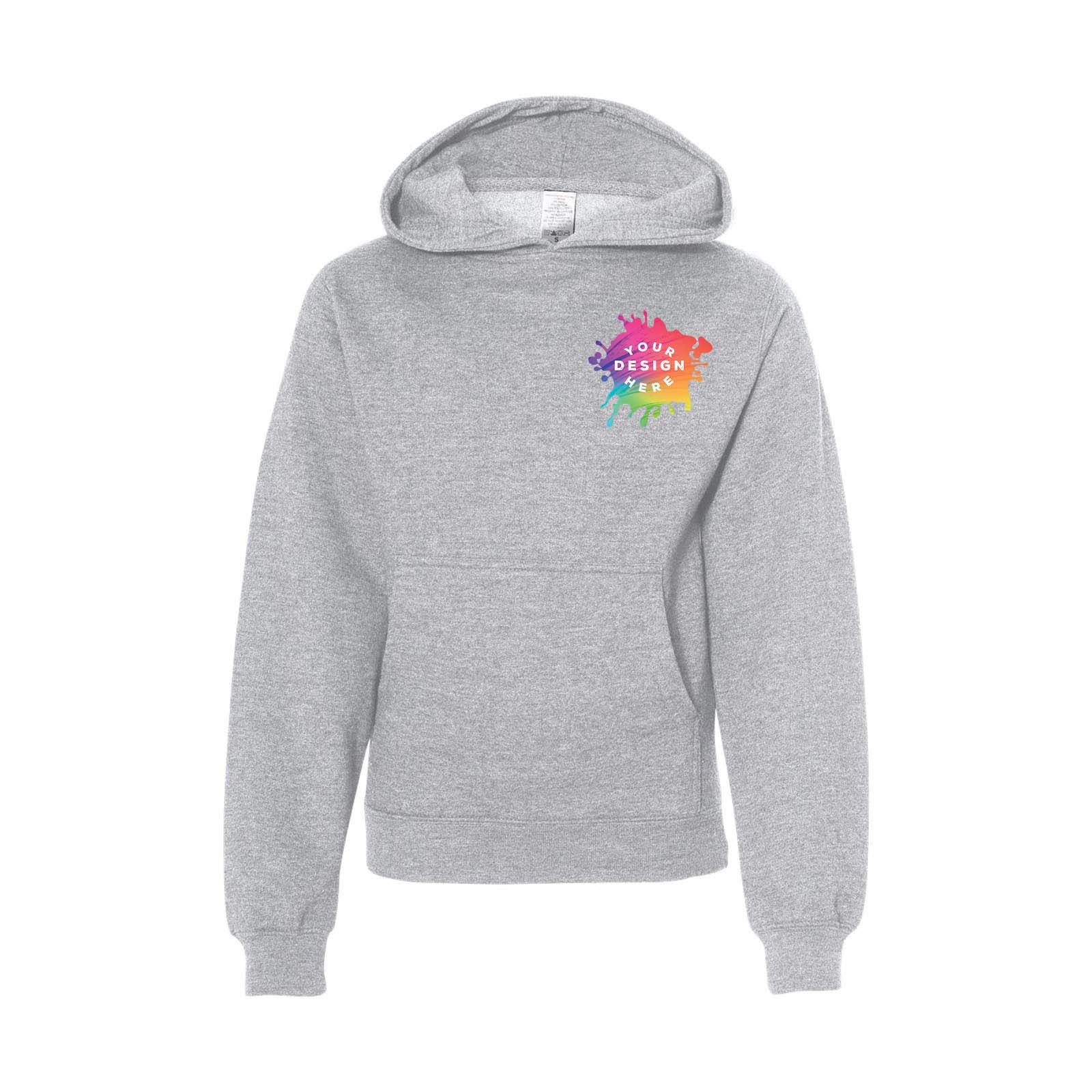 Independent Trading Co. Youth Midweight Hooded Sweatshirt - Mato & Hash