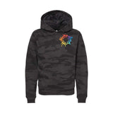Independent Trading Co. Youth Midweight Hooded Sweatshirt Embroidery - Mato & Hash
