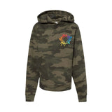 Independent Trading Co. Youth Midweight Hooded Sweatshirt Embroidery - Mato & Hash
