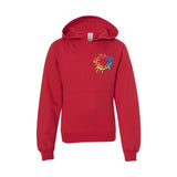 Independent Trading Co. Youth Midweight Hooded Sweatshirt Embroidery - Mato & Hash