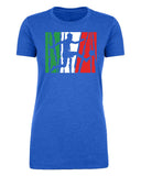 Italy Soccer Pride Womens T Shirts