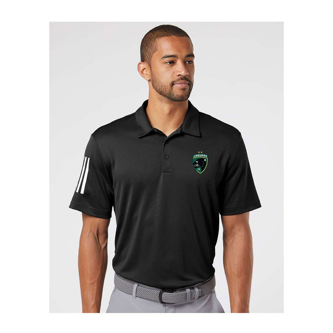 Jaguars Adidas - Floating 3-Stripes Polo Embroidery Crest