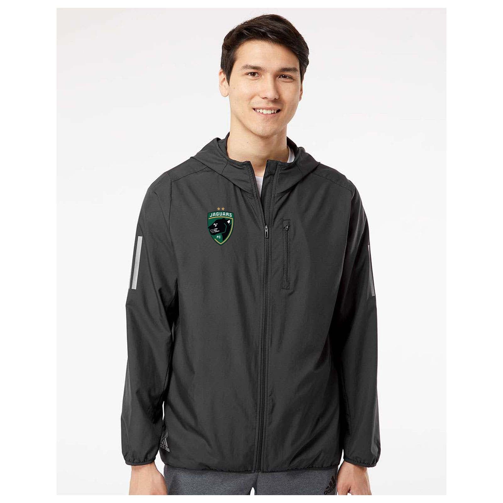 Jaguars Adidas - Hooded Full-Zip Windbreaker Embroidery - Mato & Hash
