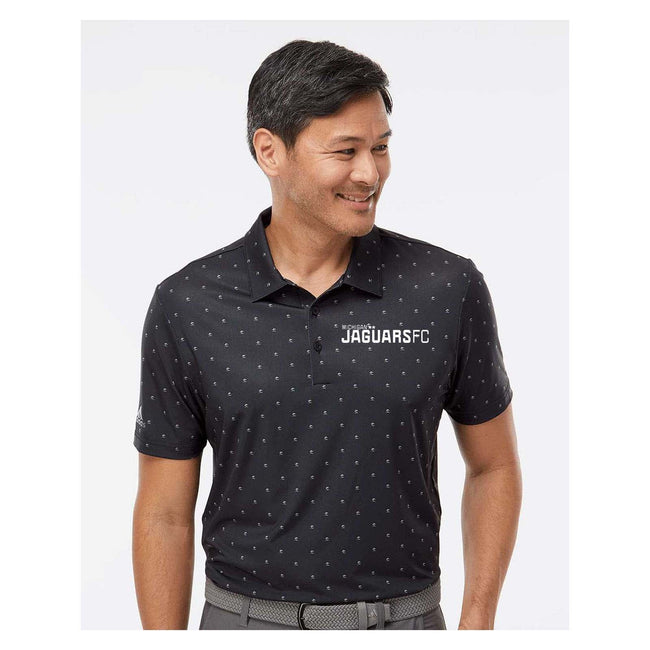Jaguars Adidas - Pine Tree Polo Embroidery Wordmark