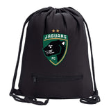 Jaguars Drawstring Bag w/ Zipper Pocket Printed