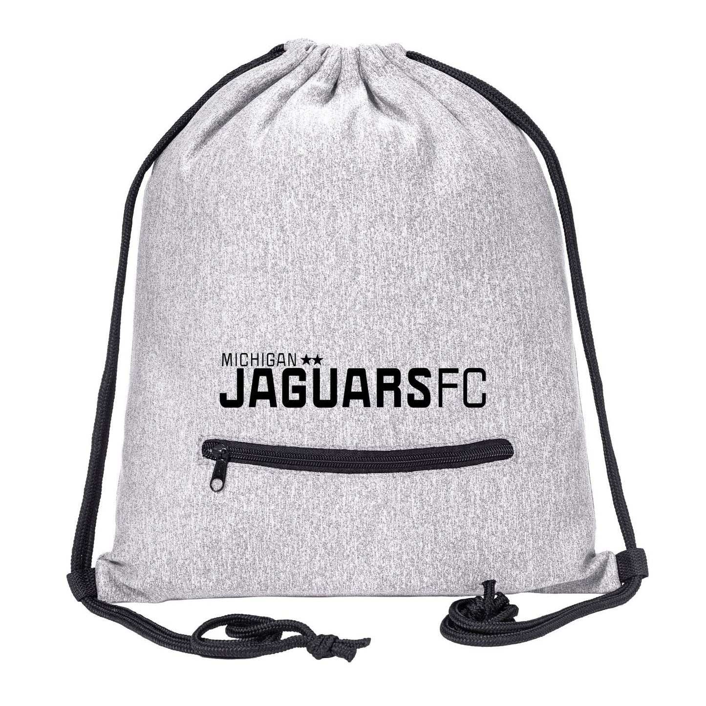 Jaguars Drawstring Bag w/ Zipper Pocket Printed - Mato & Hash