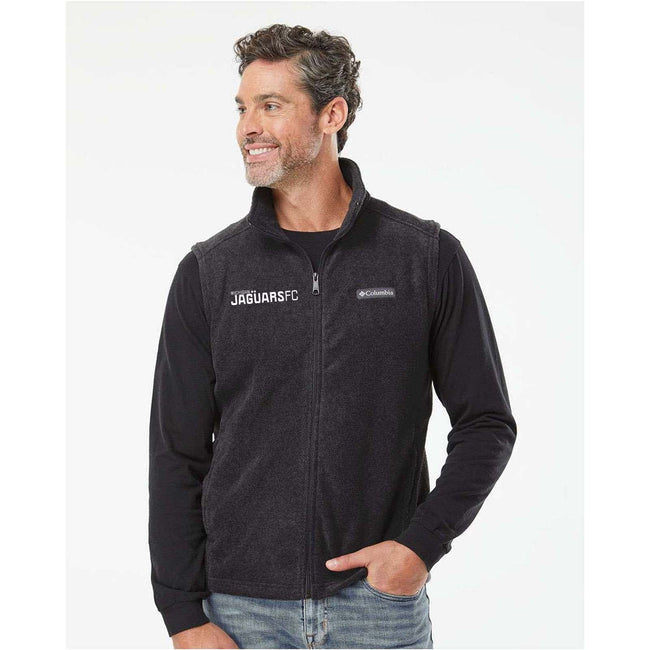 Jaguars Embroidered Columbia - Steens Mountain™ Fleece Vest Wordmark