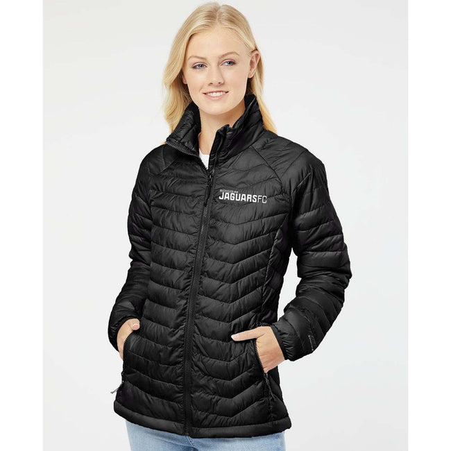 Jaguars Embroidered Columbia - Women’s Powder Lite™ Jacket Wordmark
