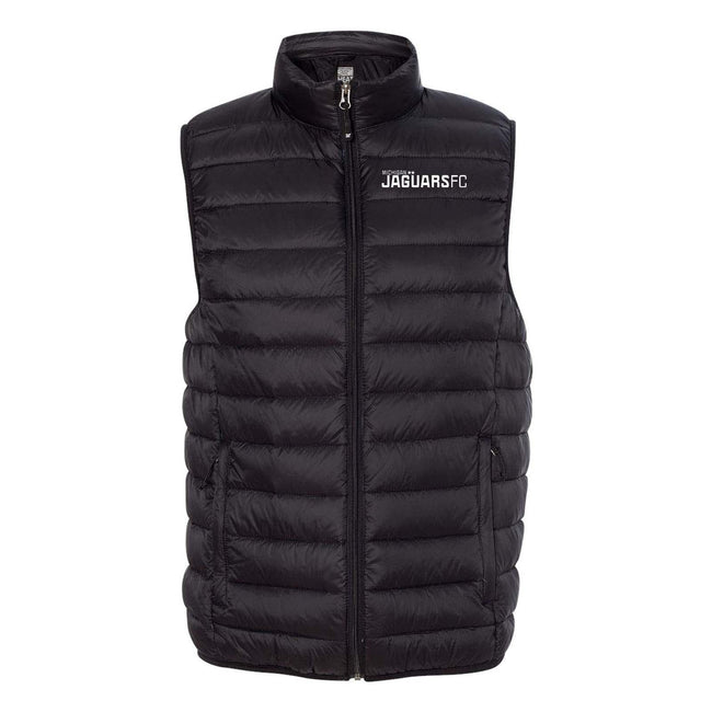 Jaguars Embroidered Weatherproof - 32 Degrees Packable Down Vest Wordmark