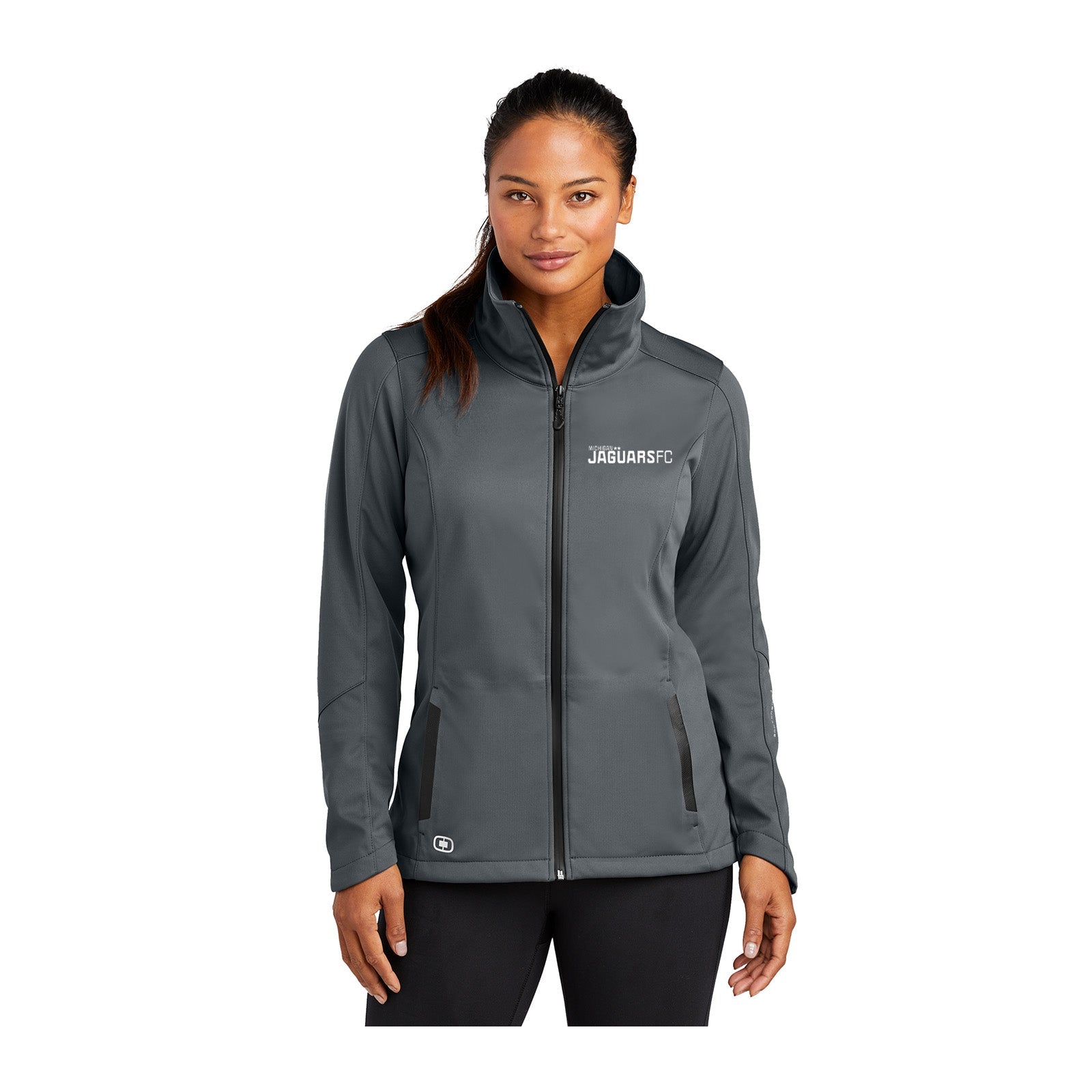 Jaguars OGIO® ENDURANCE Ladies Crux Soft Shell Printed - Mato & Hash