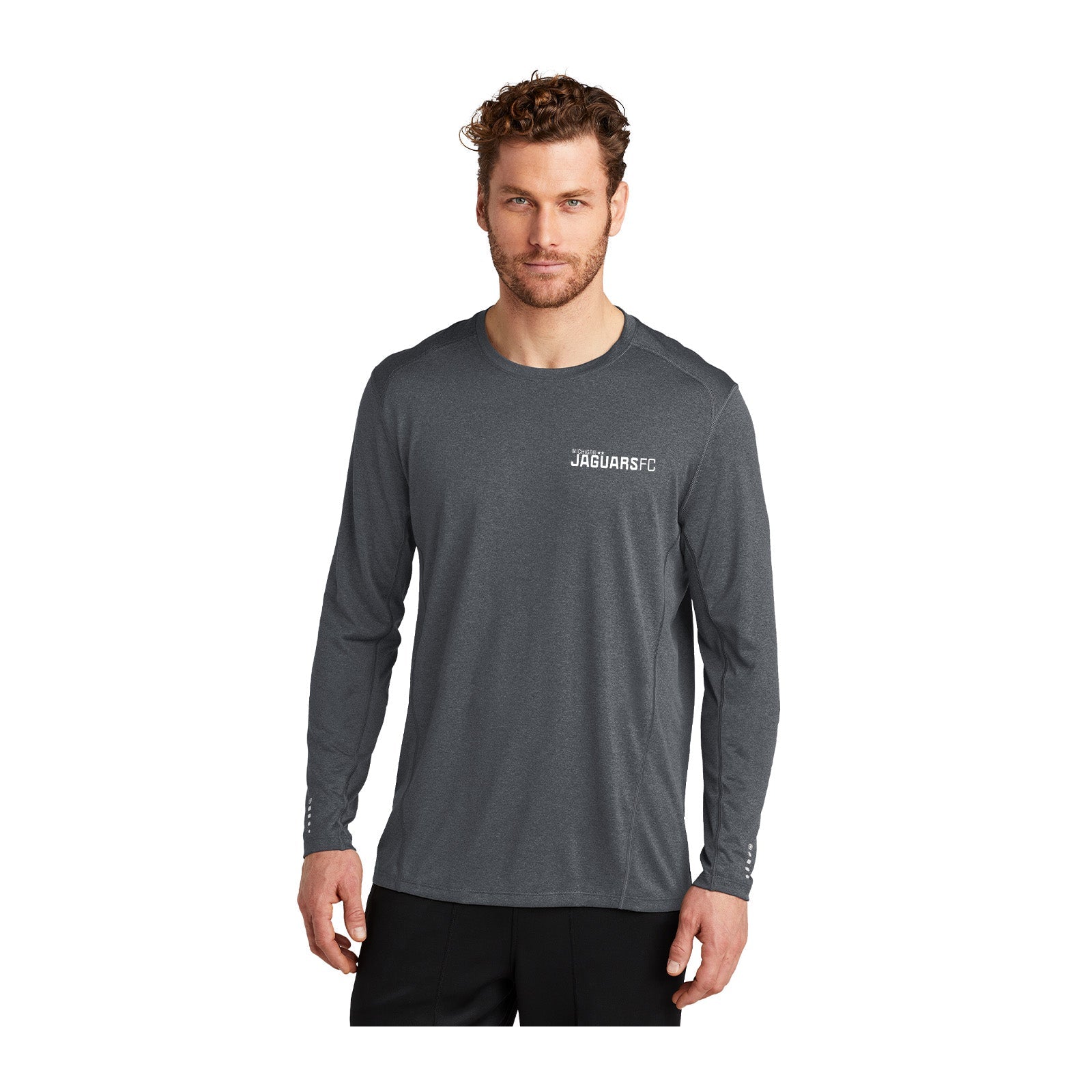 Jaguars OGIO® ENDURANCE Long Sleeve Pulse Crew Printed - Mato & Hash