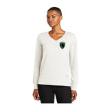 Jaguars OGIO® Ladies Luuma Flex Long Sleeve V-Neck Printed - Mato & Hash
