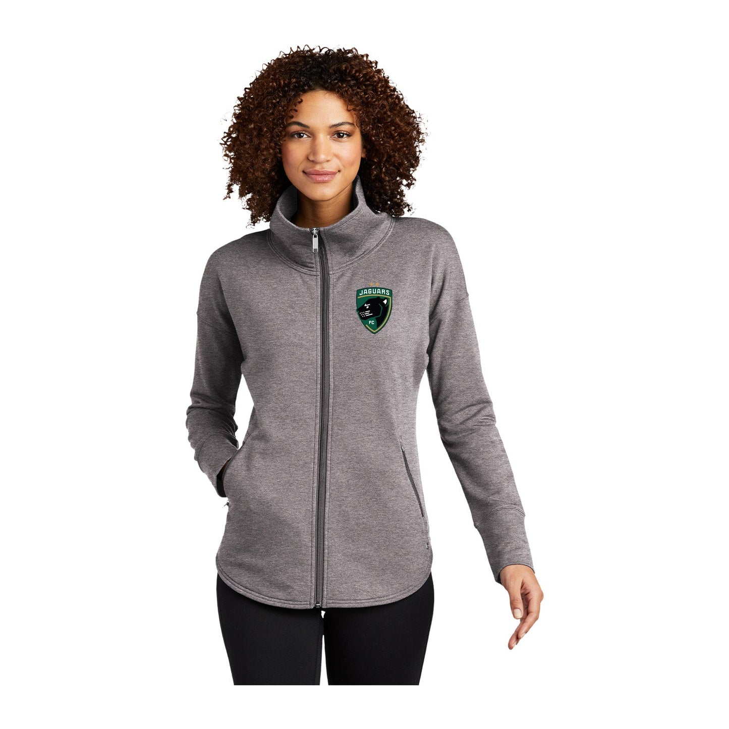 Jaguars OGIO® Ladies Luuma Full-Zip Fleece Printed - Mato & Hash