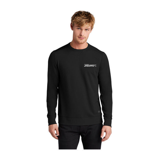 Jaguars OGIO® Luuma Flex Long Sleeve Crew Embroidery Wordmark