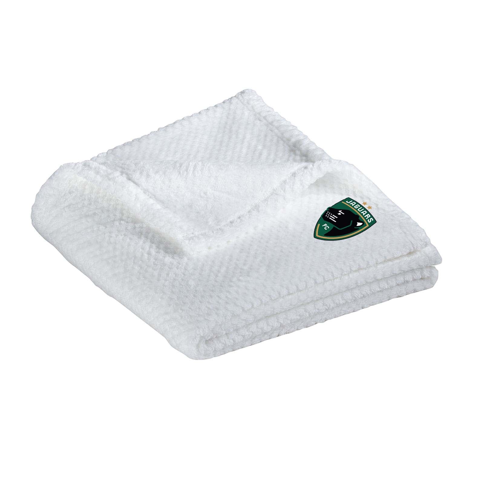 Jaguars Port Authority® Plush Texture Blanket Embroidery - Mato & Hash