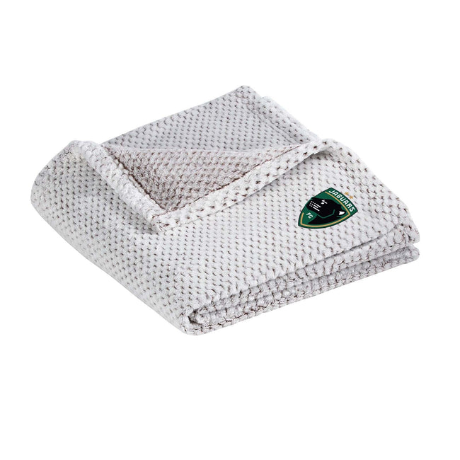 Jaguars Port Authority® Plush Texture Blanket Embroidery