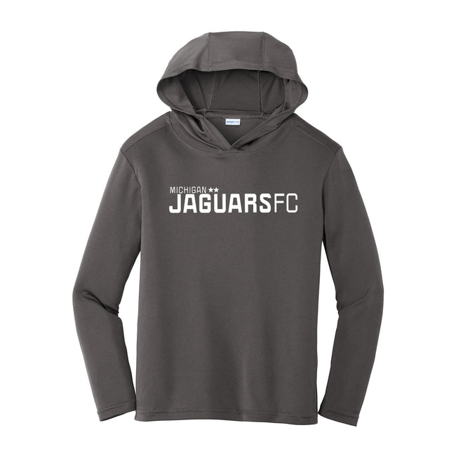 Jaguars Sport-Tek ® Youth PosiCharge ® Competitor ™ T- Shirt Hooded Pullover Printed Wordmark