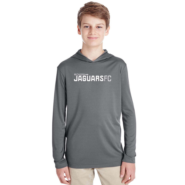 Jaguars Team 365 Youth Zone Performance Hoodie Wordmark