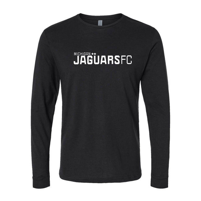 Jaguars Unisex Blended Long Sleeve T-Shirt Printed Wordmark