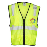 Kishigo - Economy Mesh 6-Pocket Vest Embroidery