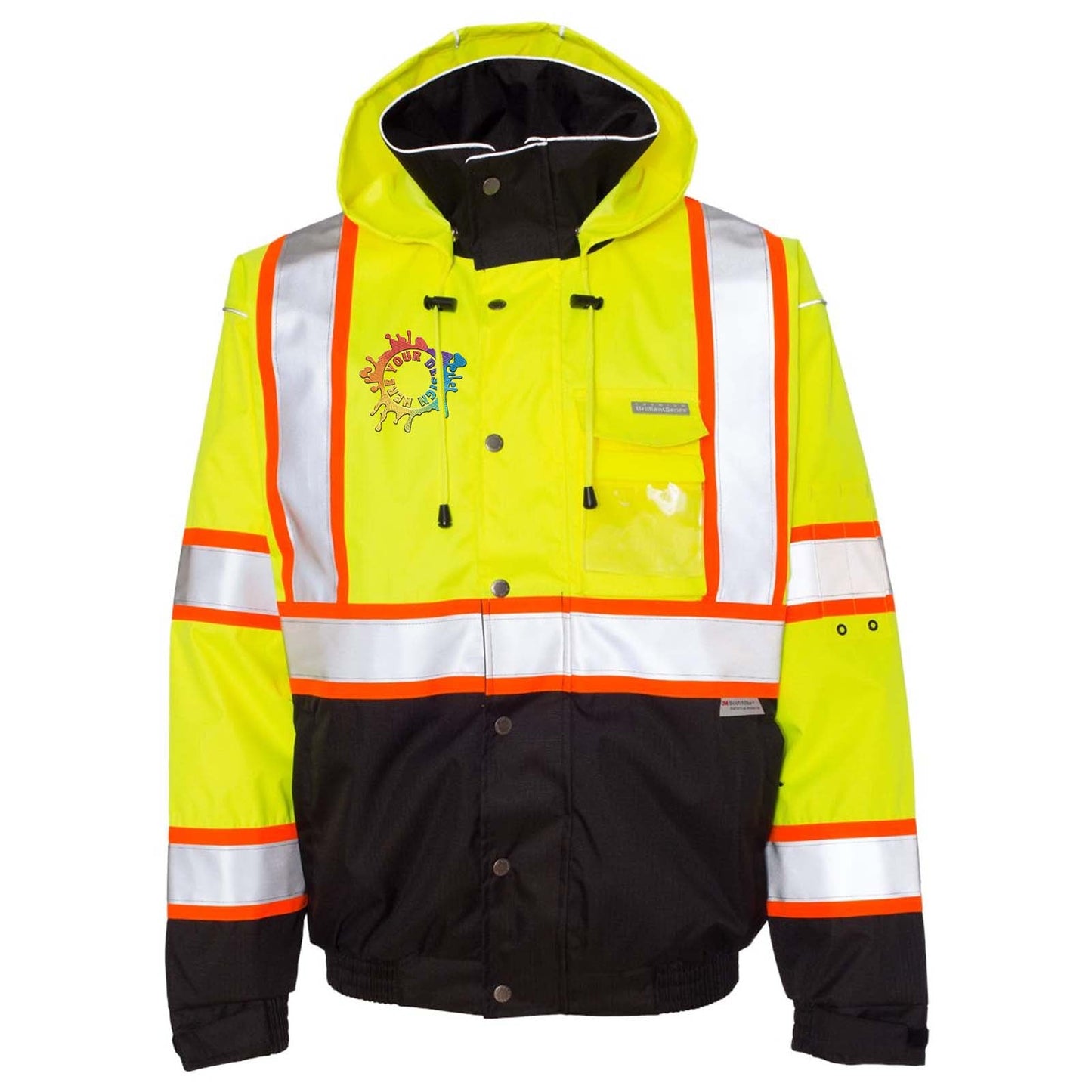 Kishigo - Premium Brilliant Series® Bomber Jacket Embroidery - Mato & Hash