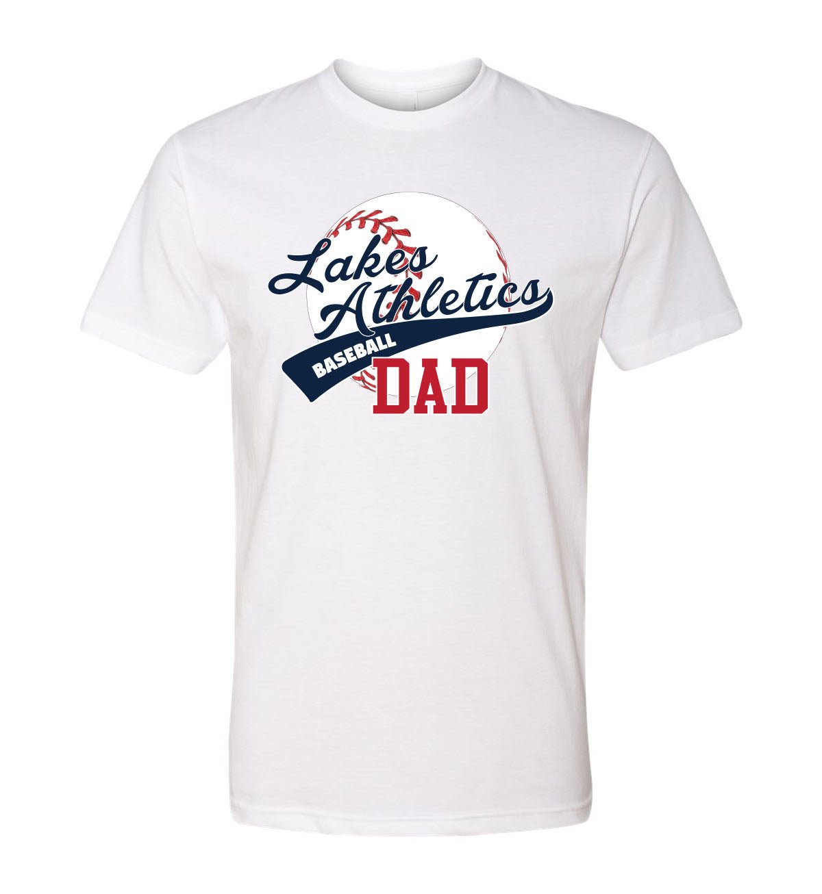 Lakes Athletics Baseball Dad T-Shirt - Mato & Hash