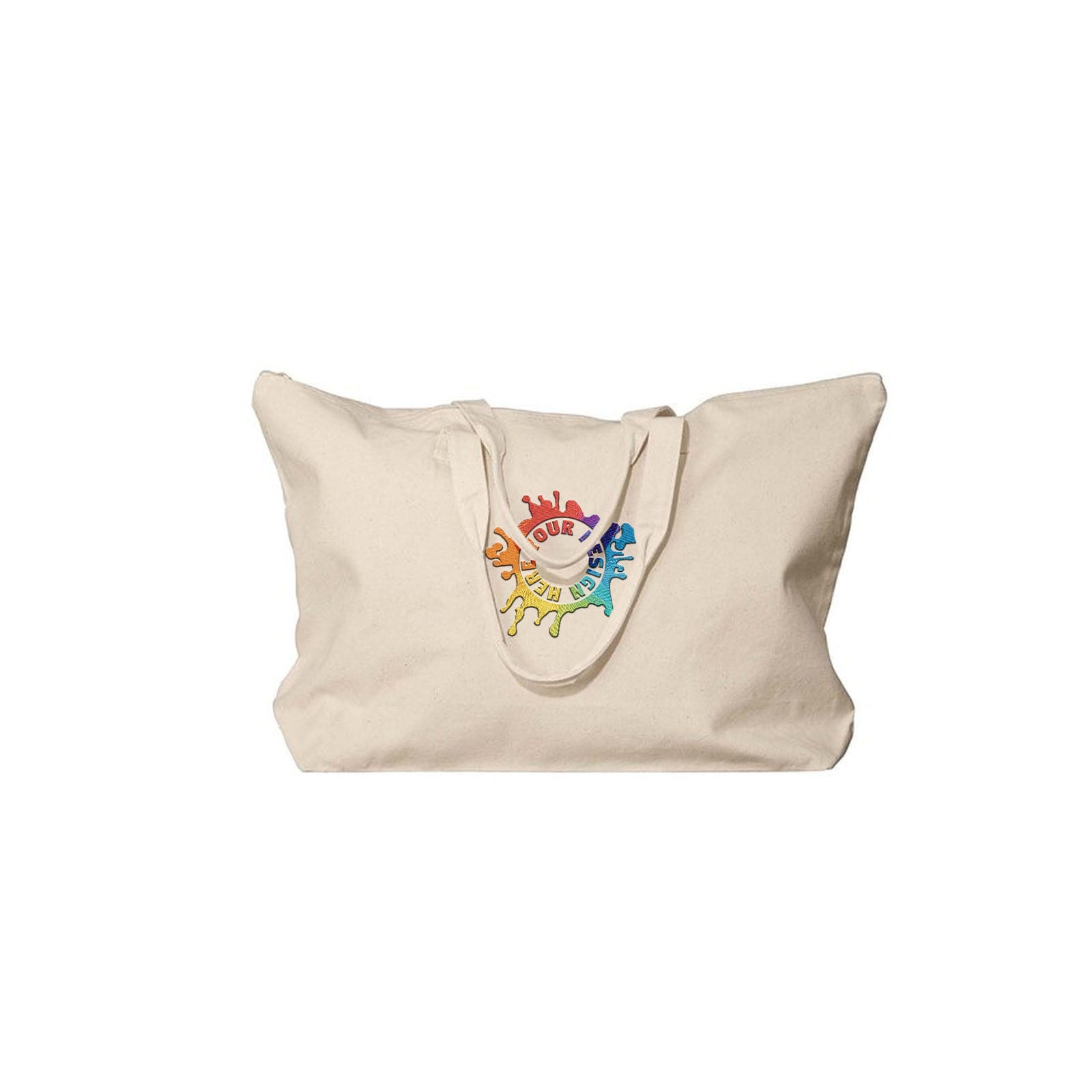 Liberty Bags Amanda Canvas Tote Embroidery - Mato & Hash
