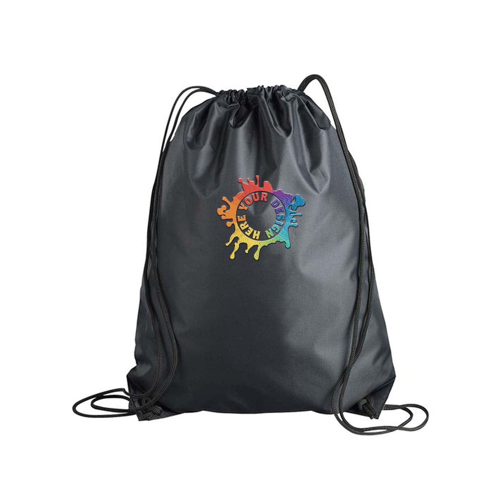 Liberty Bags Value Drawstring Backpack Embroidery - Mato & Hash