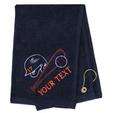 Mato & Hash Baseball Towels Embroidery