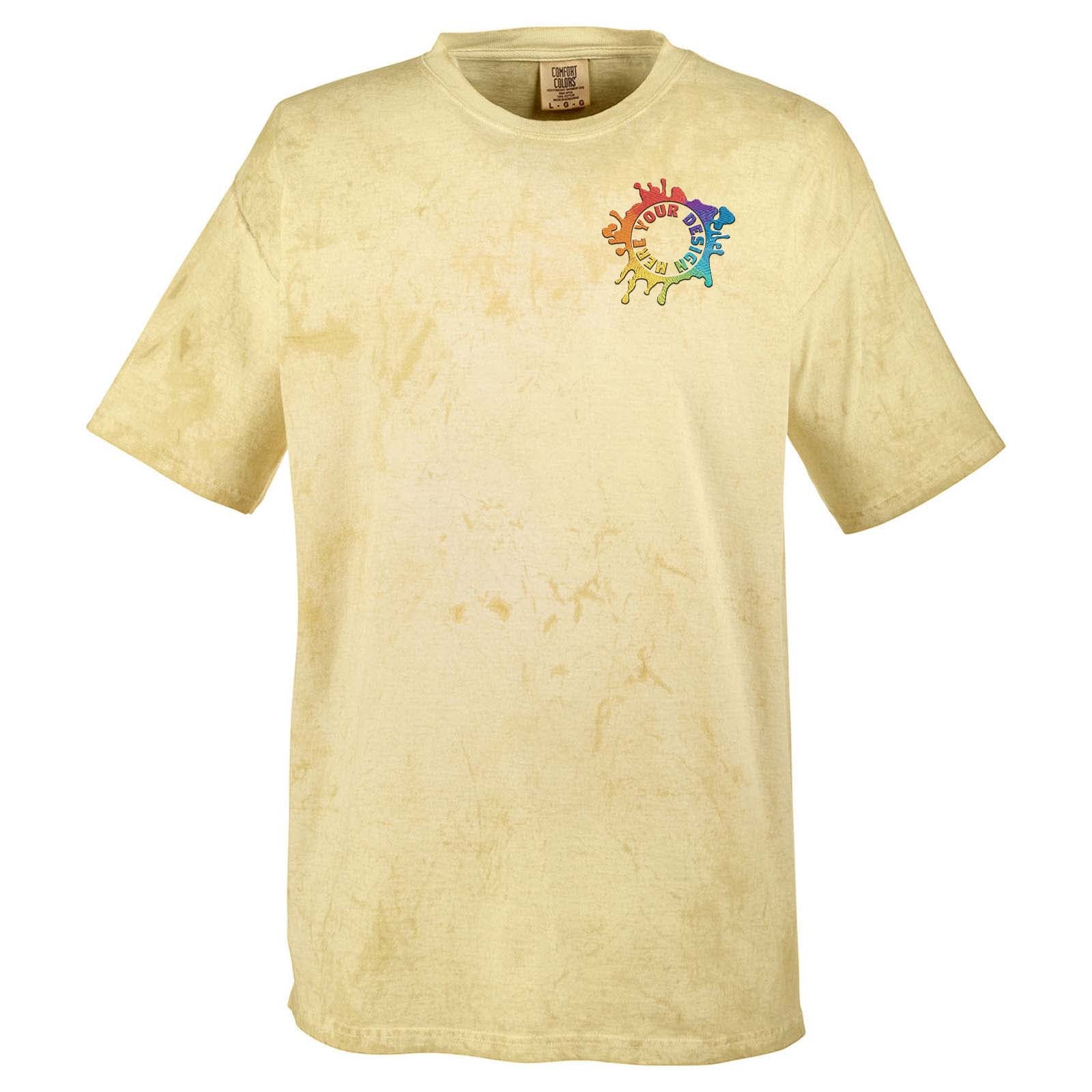 Mato & Hash Comfort Colors Adult Heavyweight Color Blast T-Shirt Embroidered - Mato & Hash